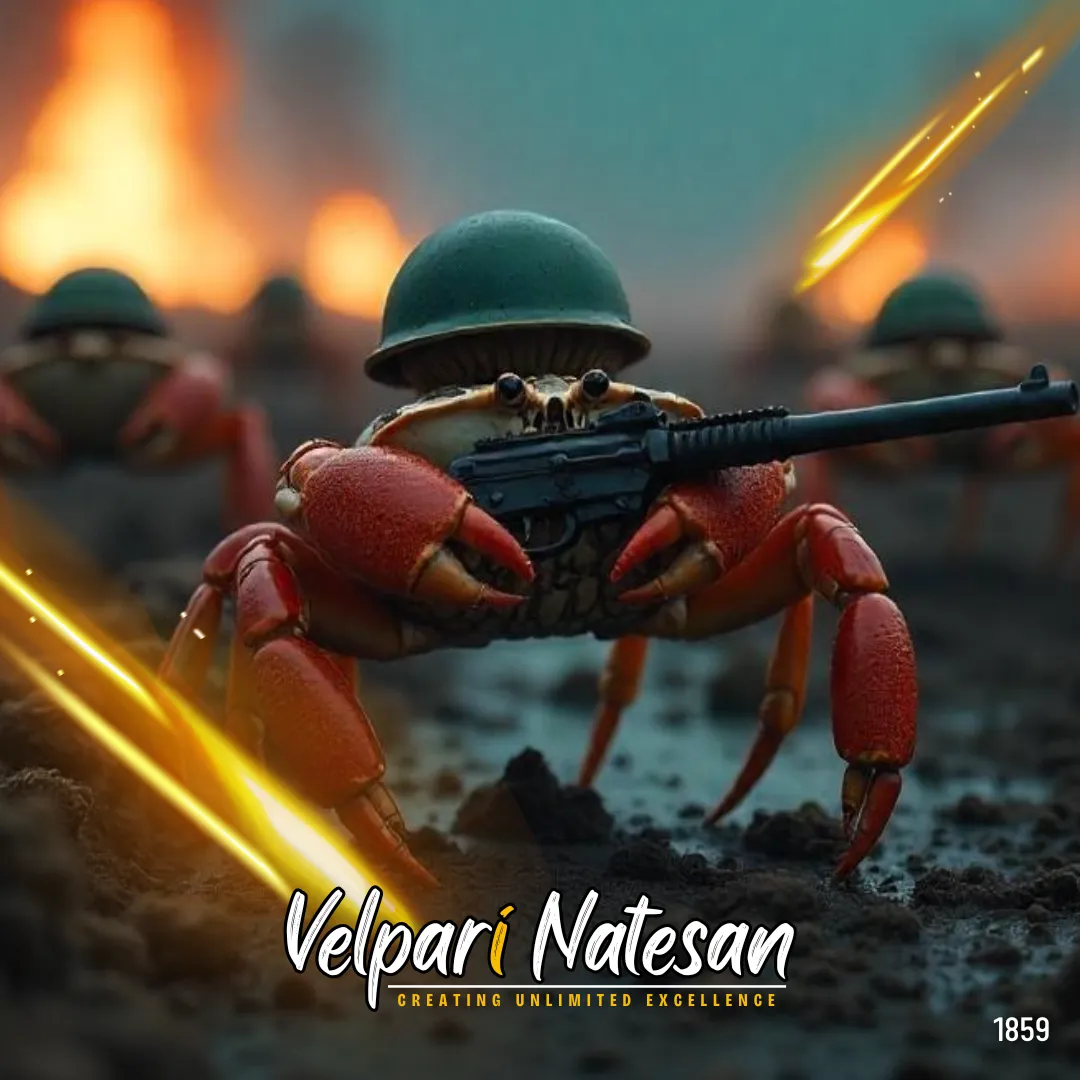 CRABS form armies during migration. Leaders turn a group into a movement.