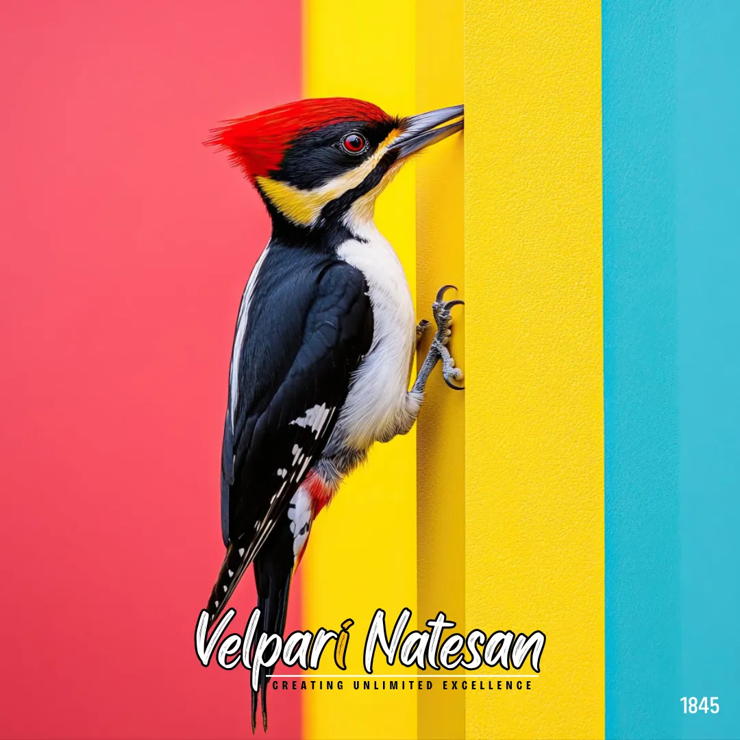 Woodpeckers change rhythm based on wood type. Leaders adapt style to situation