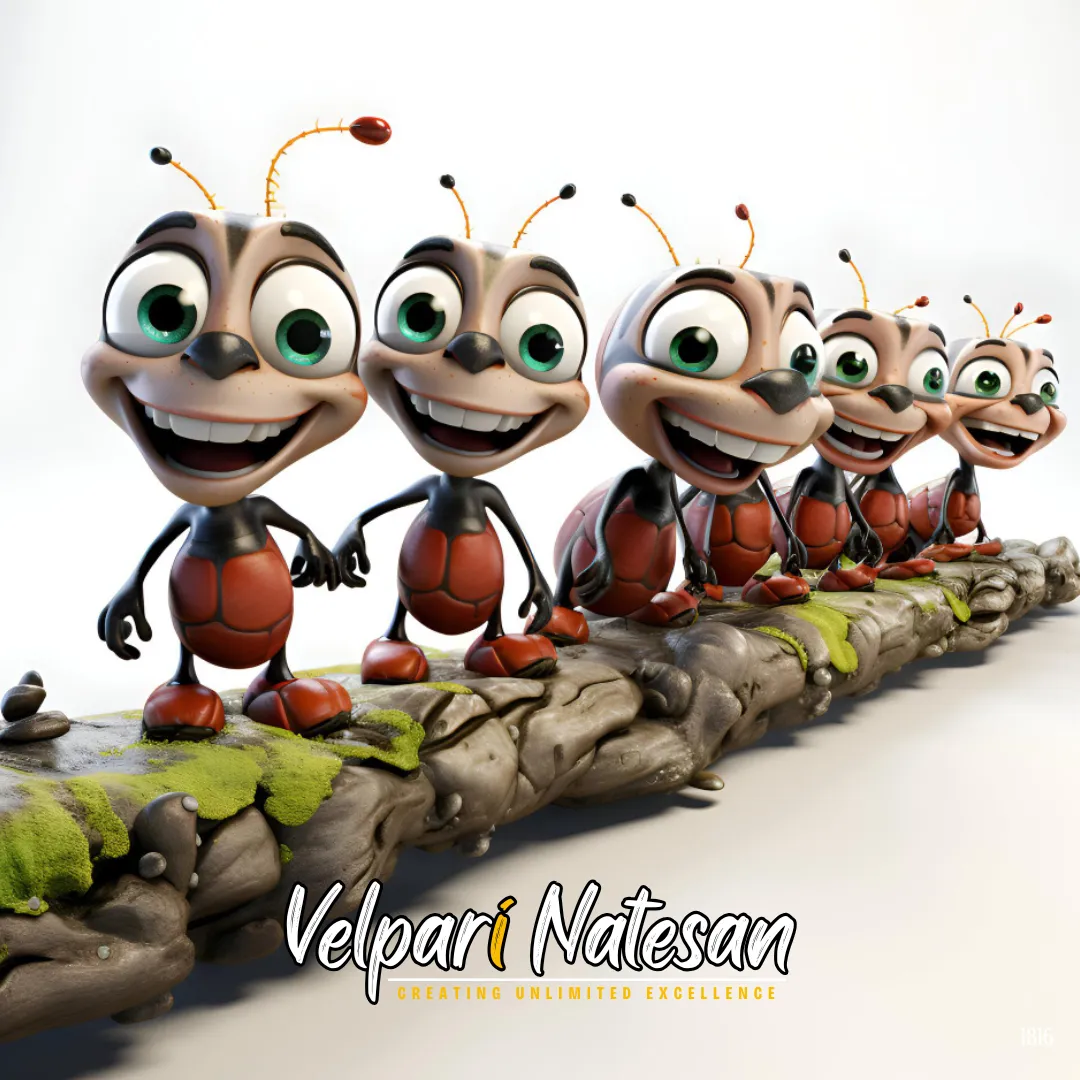 The Power of Unity: Lessons from Ants on Collaboration