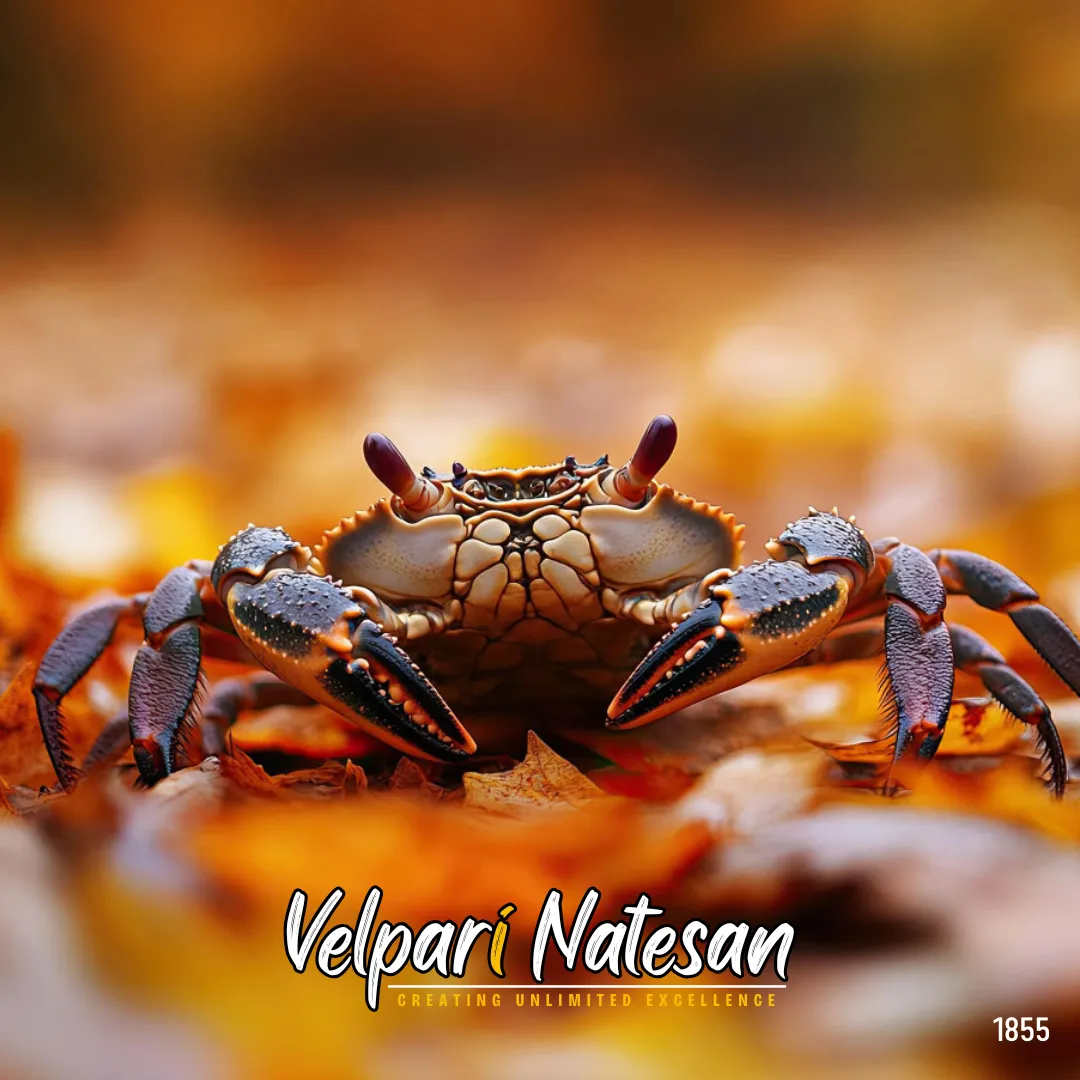 CRABS use one claw for defense, one for feeding. Leaders balance protection and progress.