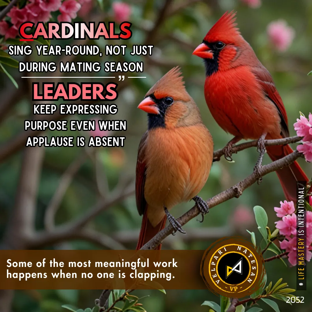 Purpose That Does Not Depend on Applause