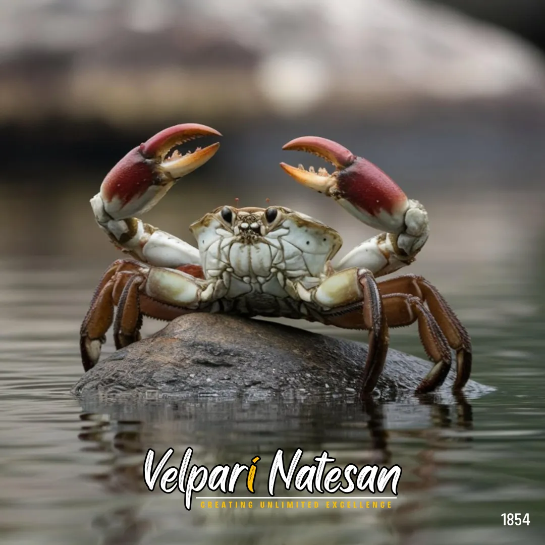 CRABS grow by breaking their own shell. Leaders grow by breaking limits