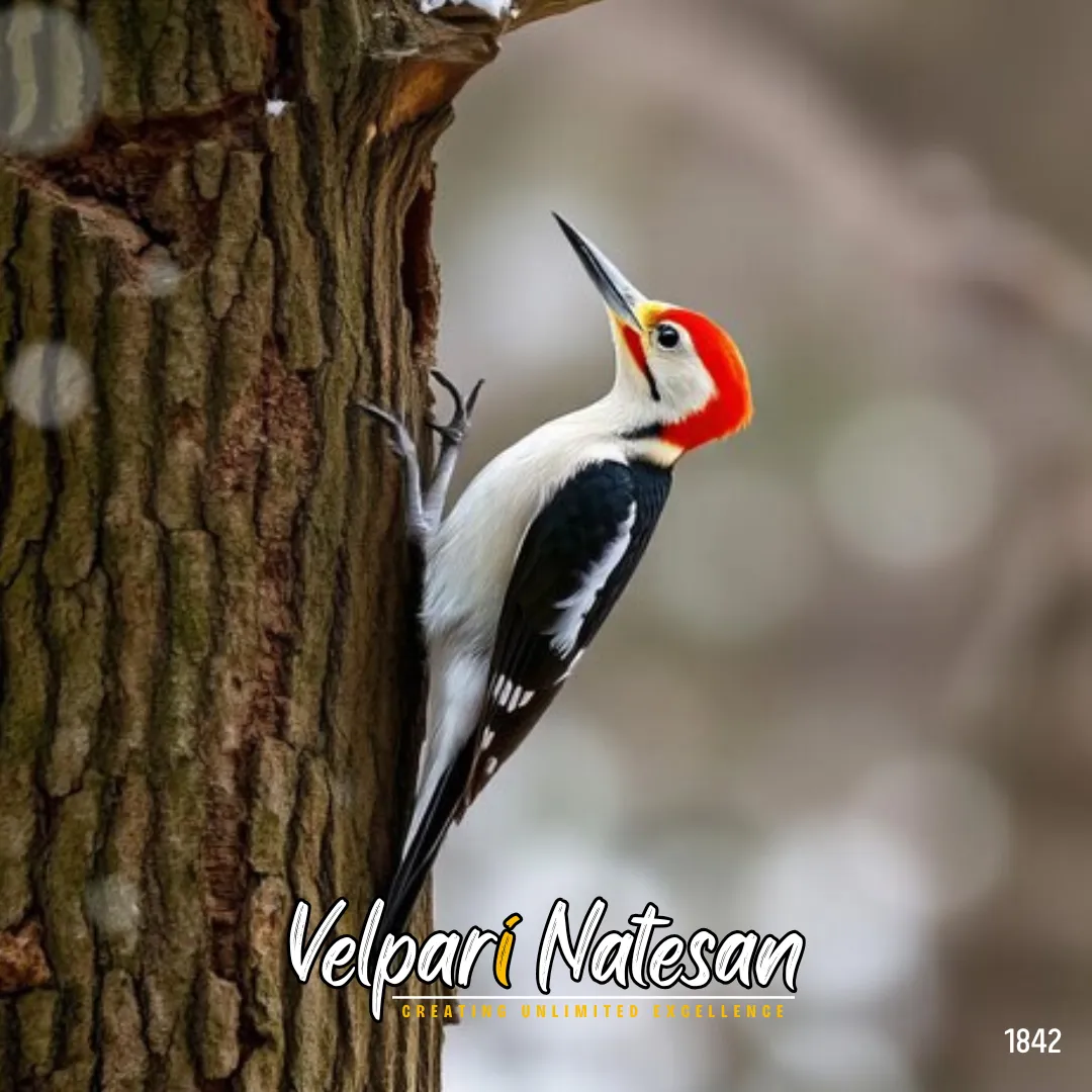Woodpeckers strike 12,000 times daily. Leaders know consistency builds results
